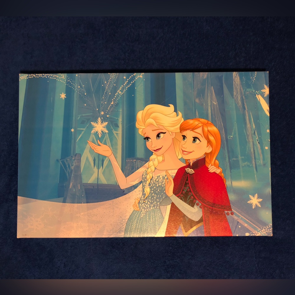 Frozen Elsa and Anna Canvas Art